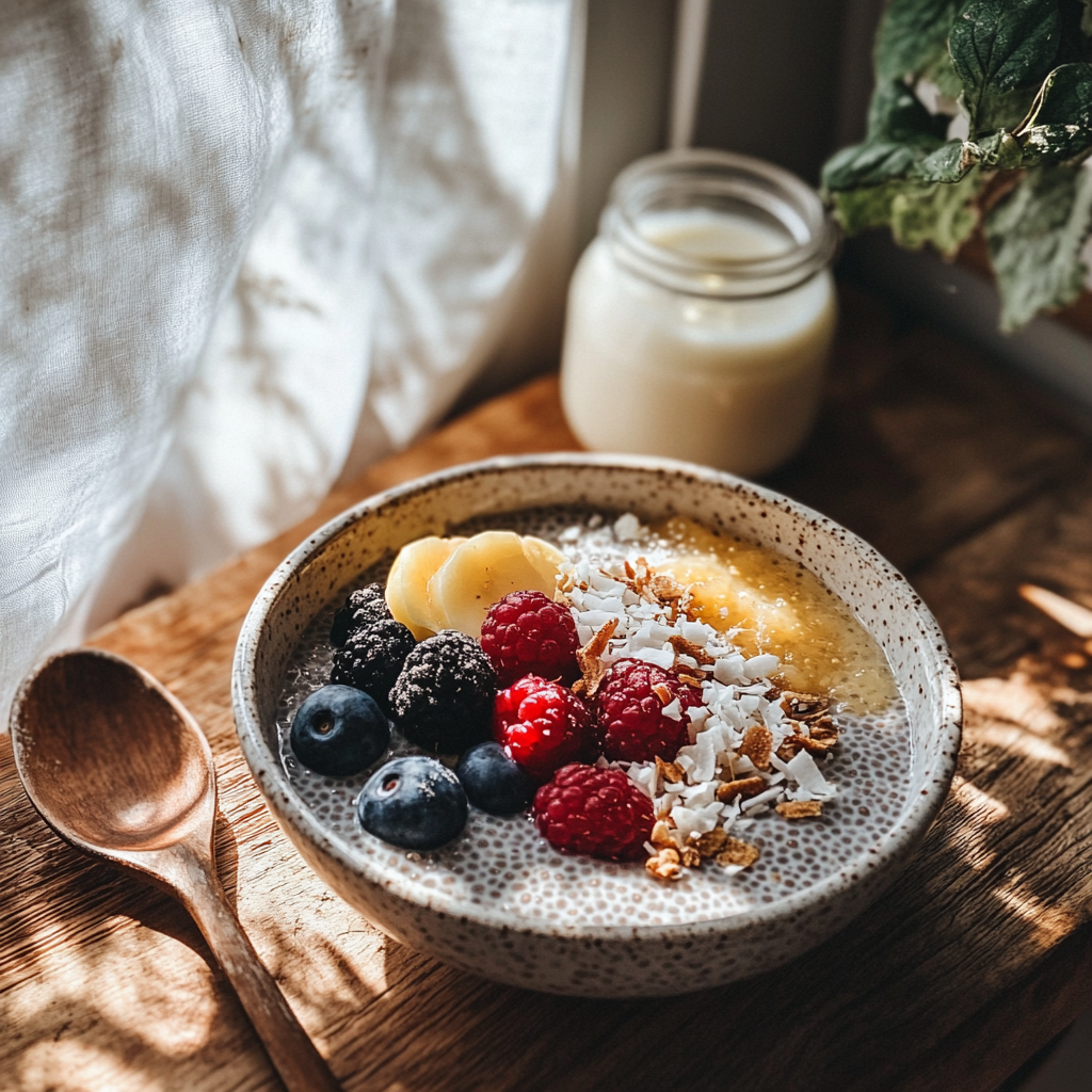Overnight chia-gröt: små magiska ögonblick i köket