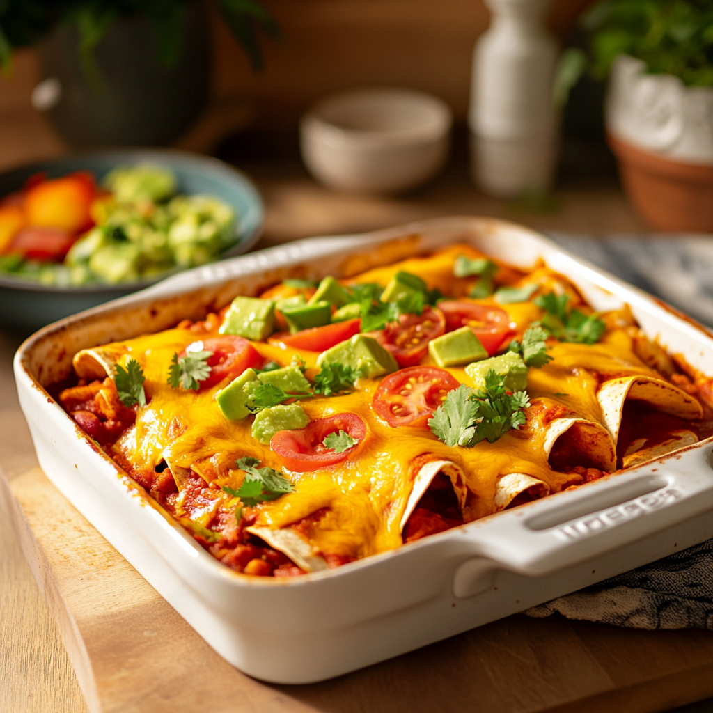 Den ultimata guiden till vegetariska enchiladas